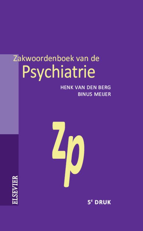 Omslag van Zakwoordenboek van de psychiatrie