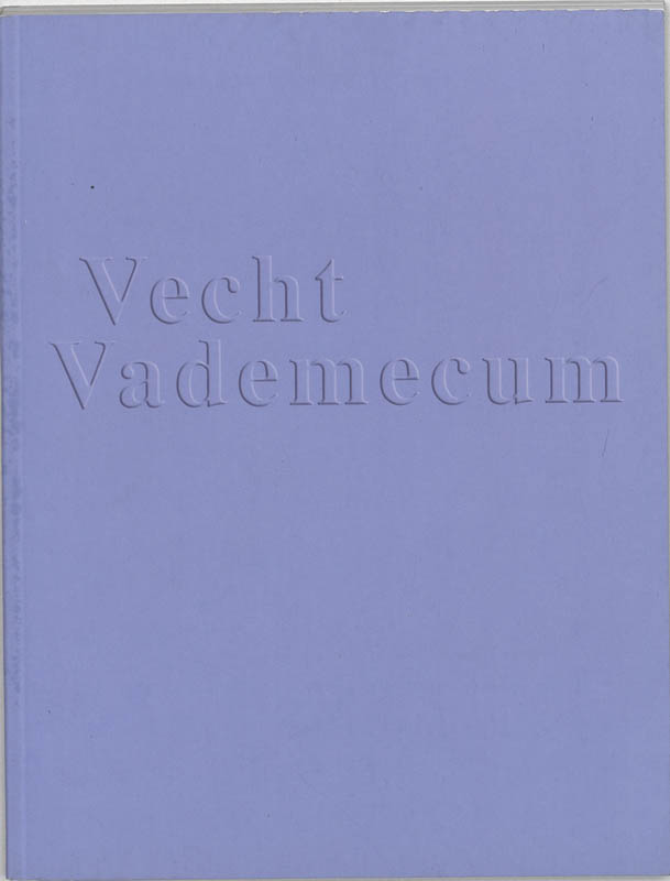 Omslag van Vecht Vademecum