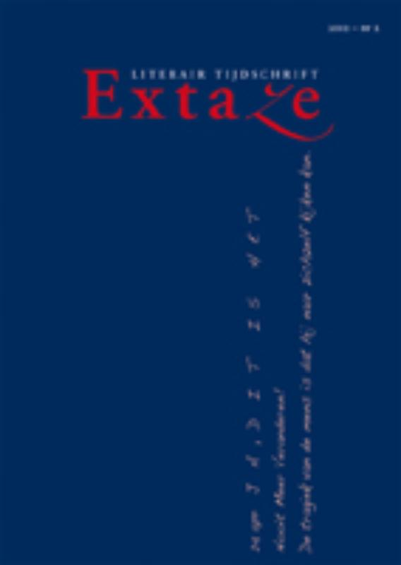 Omslag van Extaze 2011-2 literair tijdschrift
