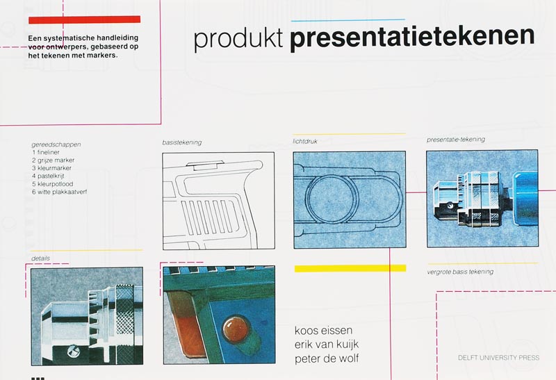Omslag van Produkt presentatietekenen