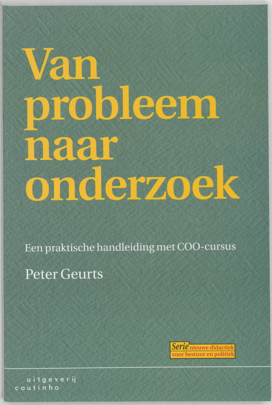Omslag van Van probleem naar onderzoek