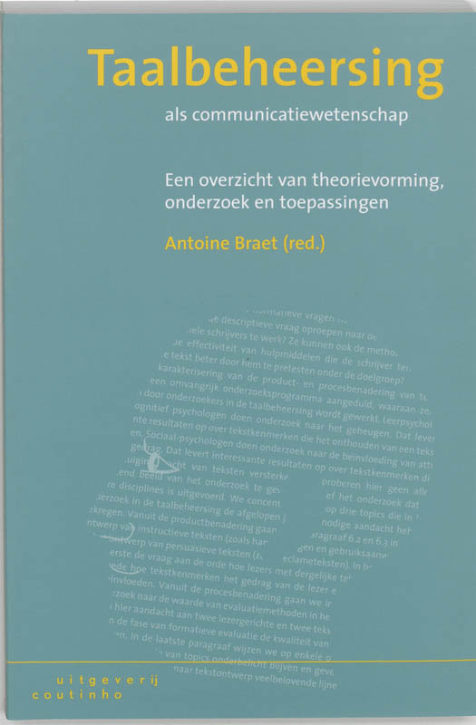 Omslag van Taalbeheersing als communicatiewetenschap