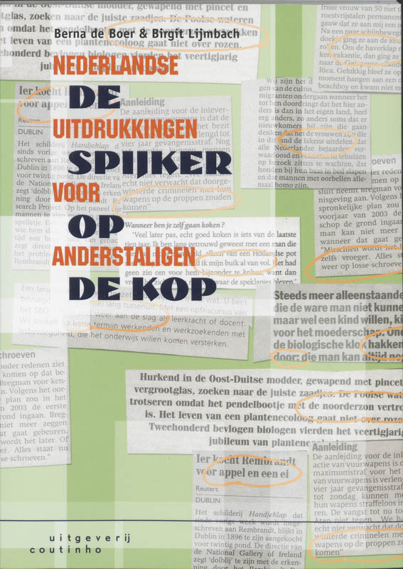 Omslag van De spijker op de kop