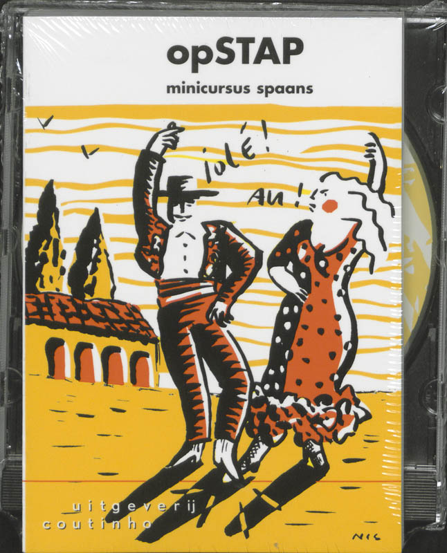 Omslag van opSTAP - minicursus Spaans