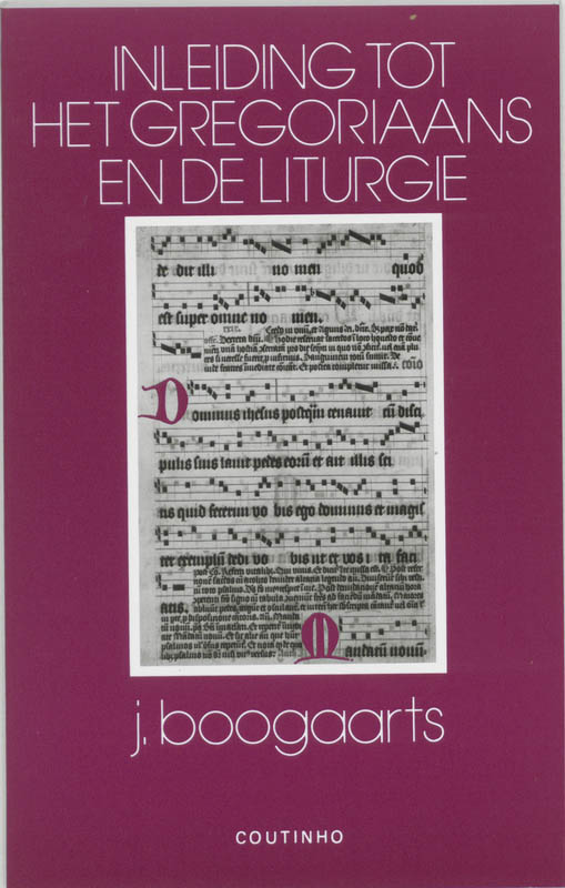 Omslag van Inleiding tot het Gregoriaans en de liturgie