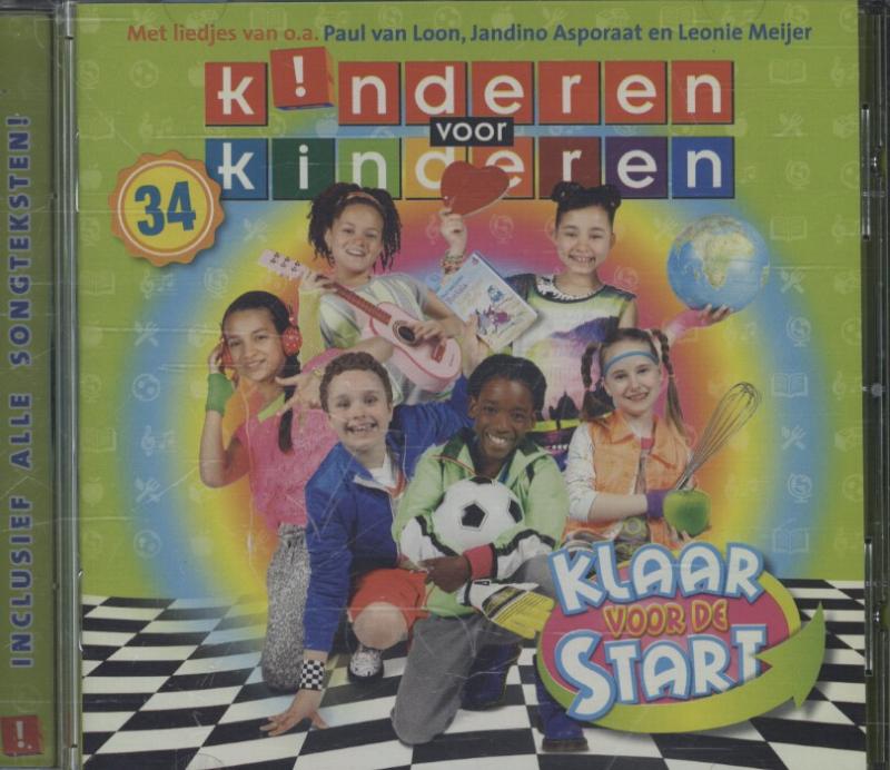 Omslag van klaar voor de start