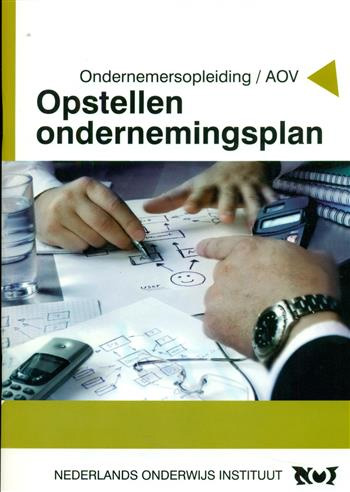 Omslag van Opstellen ondernemingsplan