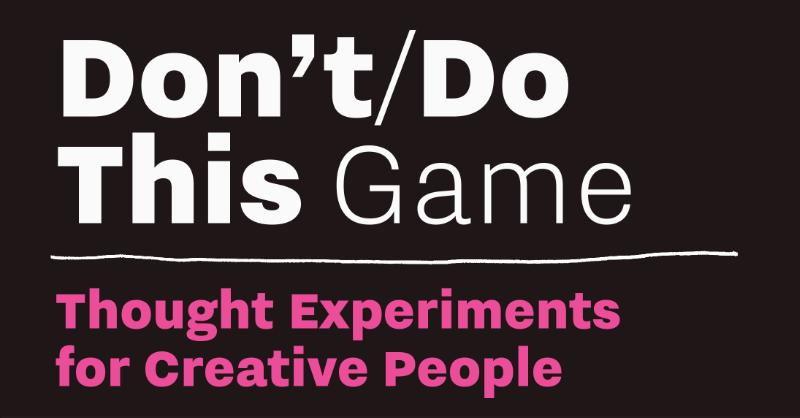 Omslag van Don't/Do This - Game