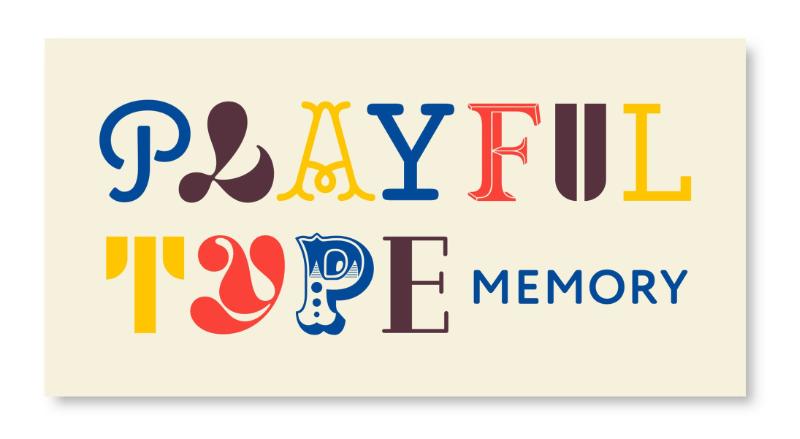 Omslag van Playful Type Memory