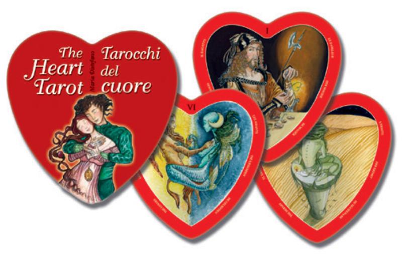 Omslag van Scarabeo The Heart Tarot