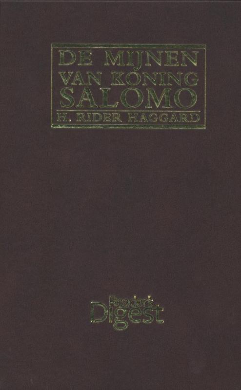 Omslag van De mijnen van koning Salomo