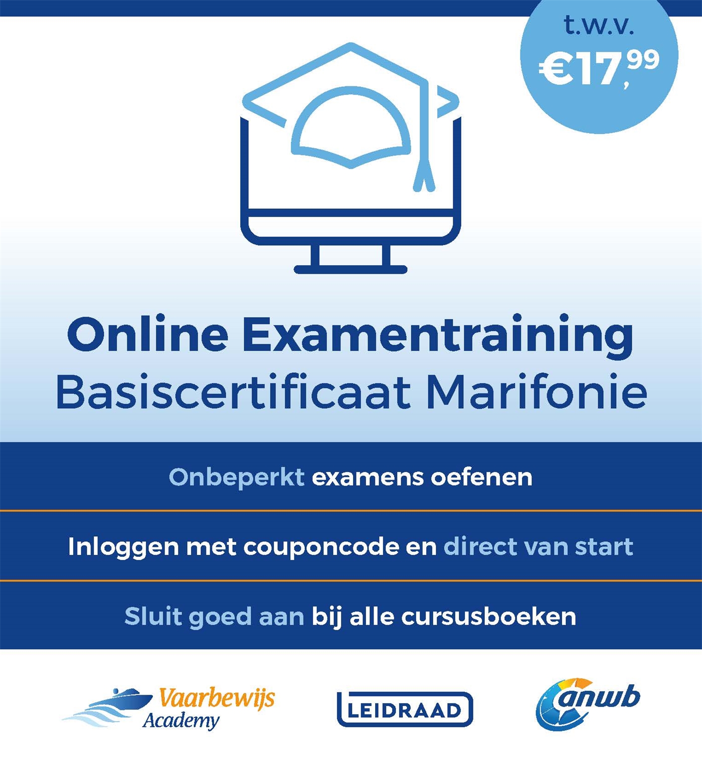 Omslag van Online Examentraining Marifonie