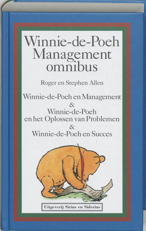 Omslag van Winnie-de-Poeh Management omnibus