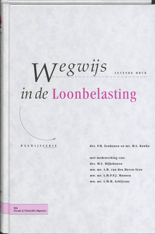 Omslag van Wegwijs in de Loonbelasting
