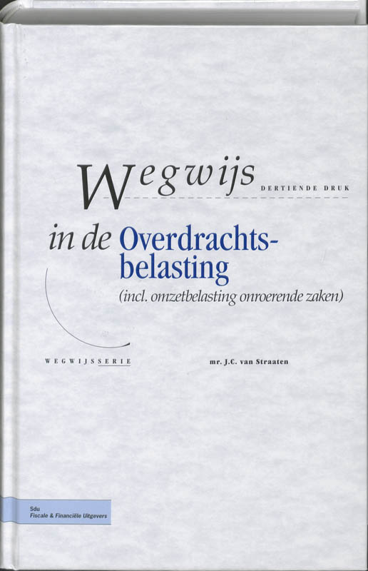 Omslag van Wegwijs in de Overdrachtsbelasting