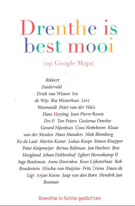 Omslag van Drenthe is best mooi (op Google Maps)