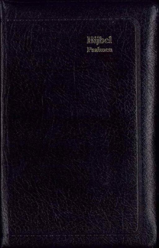 Omslag van Bijbel Statenvertaling met Psalmen berijming 1773 en 12 gezangen