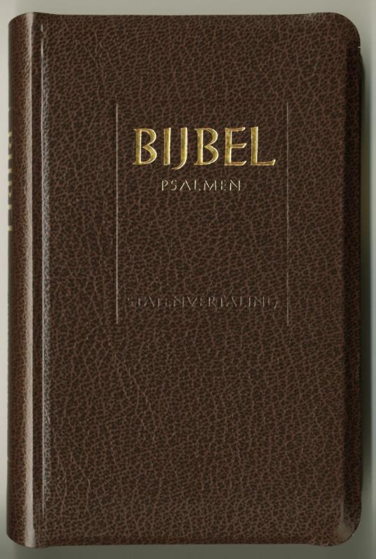 Omslag van Bijbel Statenvertaling met Psalmen en 12 Gezangen
