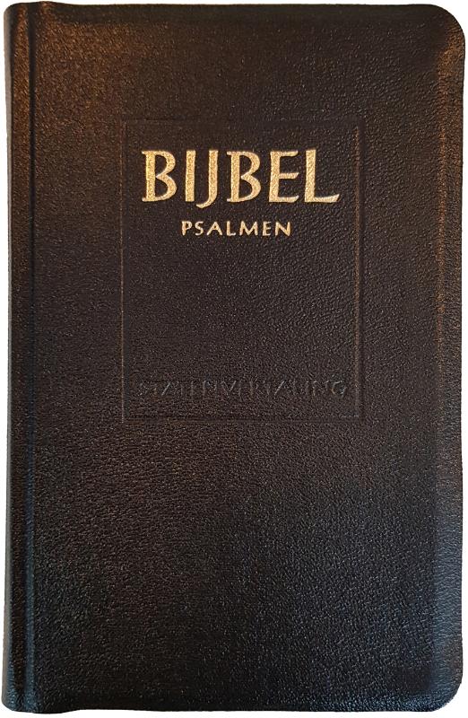 Omslag van Bijbel (SV) met psalmen (ritmisch) - met goudsnee
