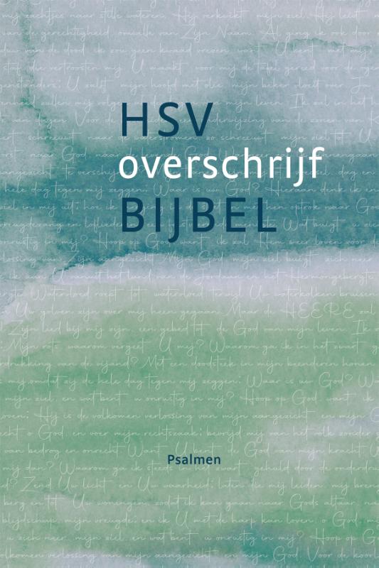 Omslag van HSV overschrijfbijbel Psalmen
