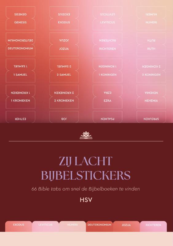 Omslag van Zij Lacht bijbelstickers HSV