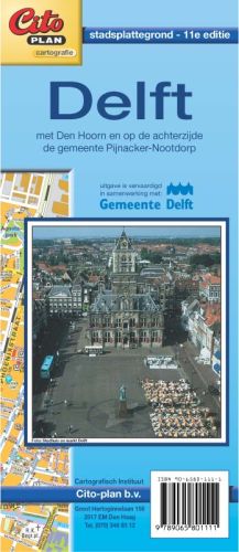 Omslag van Citoplan Stadsplattegrond Delft