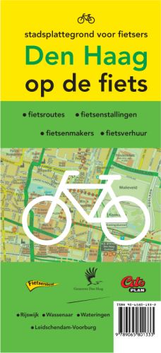 Omslag van Stadsplattegrond voor fietsers in Den Haag