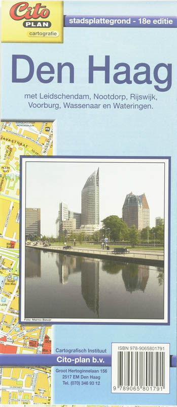 Omslag van Citoplan stadsplattegrond Den Haag