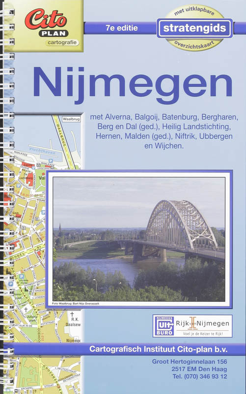 Omslag van Citoplan stratengids Nijmegen