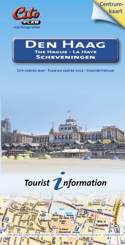 Omslag van Uitgebreide centrumplattegrond Den Haag