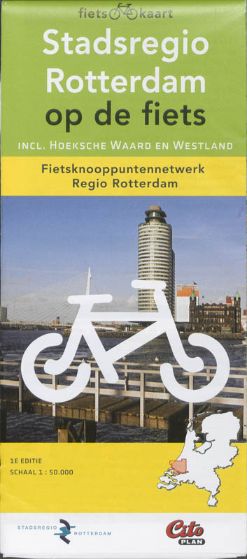 Omslag van Citoplan fietskaart stadsregio Rotterdam