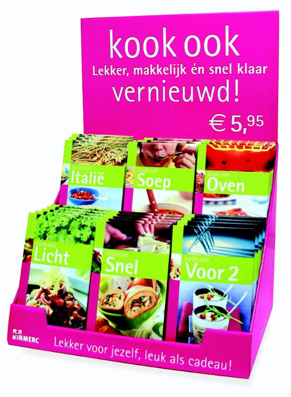 Omslag van Kook ook serie B display 6x5 ex