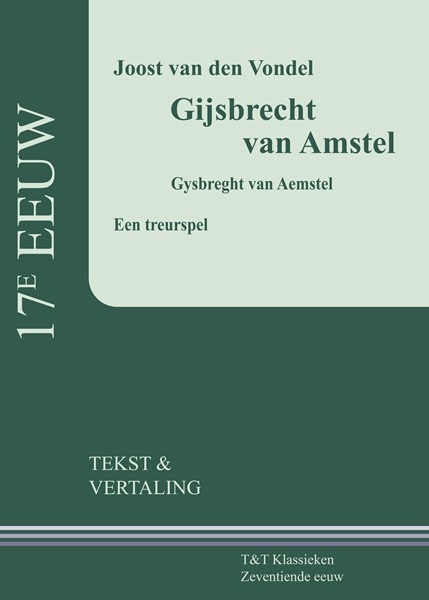 Omslag van Gijsbrecht van Amstel