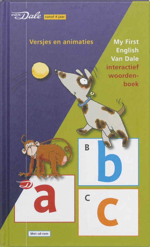 Omslag van My First English Van Dale interactief woordenboek
