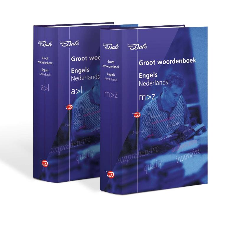 Omslag van Van Dale Groot woordenboek Engels-Nederlands set 2 delen