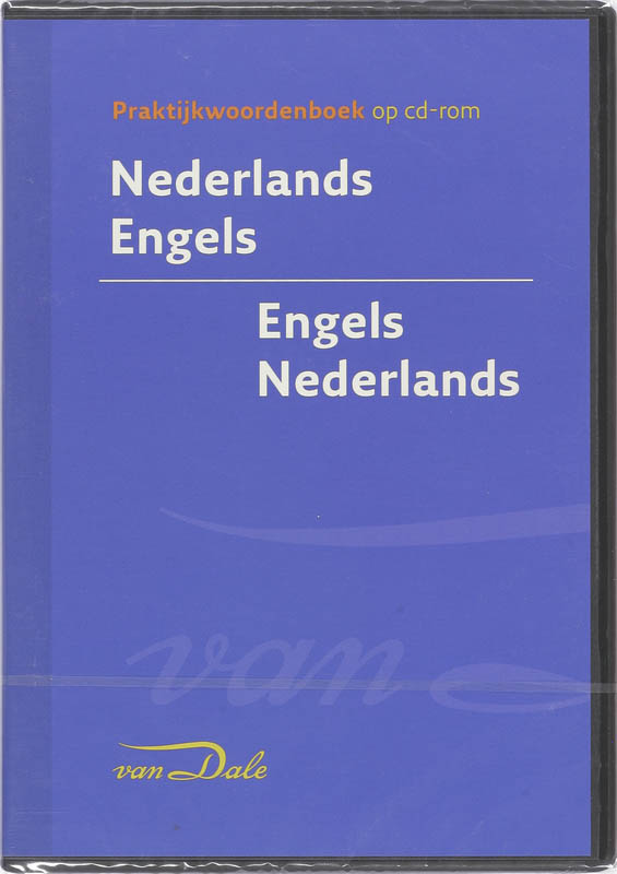 Omslag van Van Dale Electronisch praktijkwoordenboek Engels