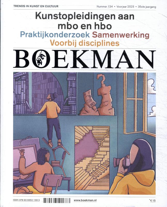 Omslag van Kunstopleidingen aan mbo en hbo