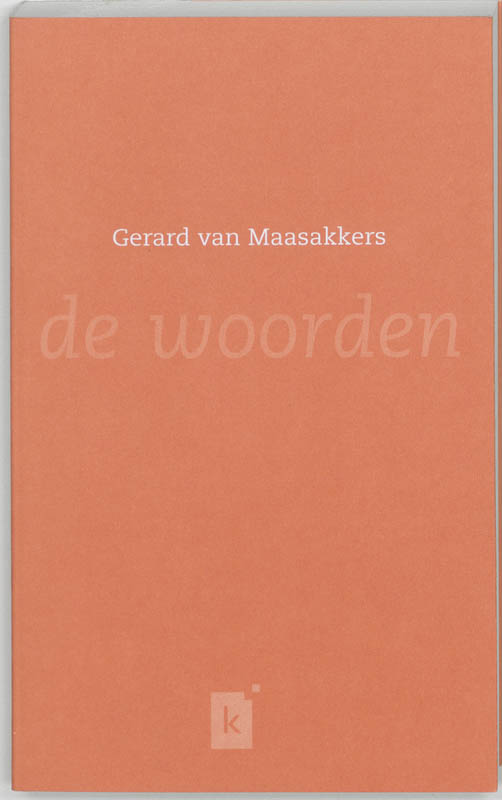 Omslag van De woorden