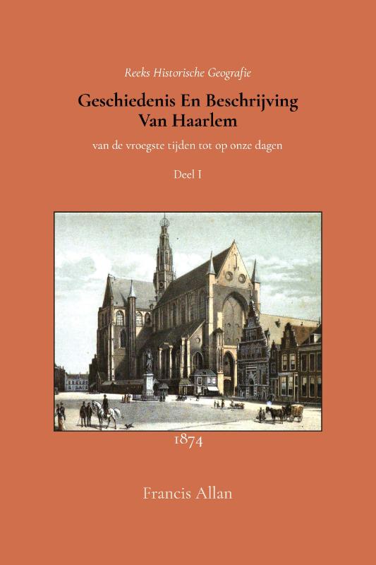 Omslag van Geschiedenis en beschrijving van Haarlem 1