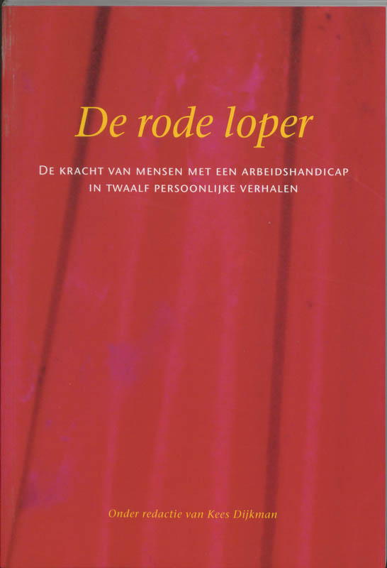 Omslag van De rode loper