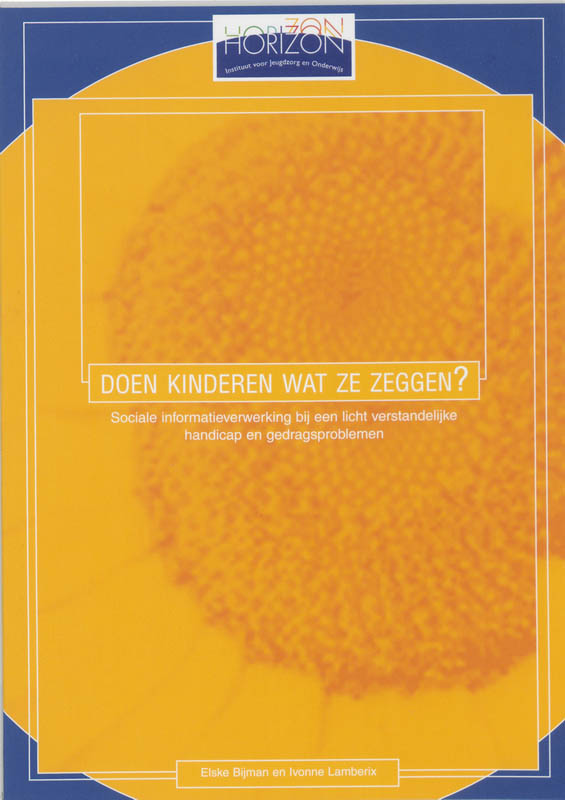 Omslag van Doen kinderen wat ze zeggen?