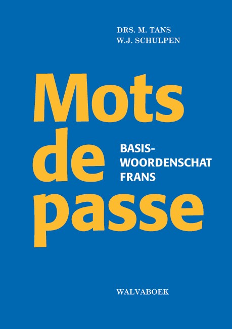 Omslag van Mots de passe