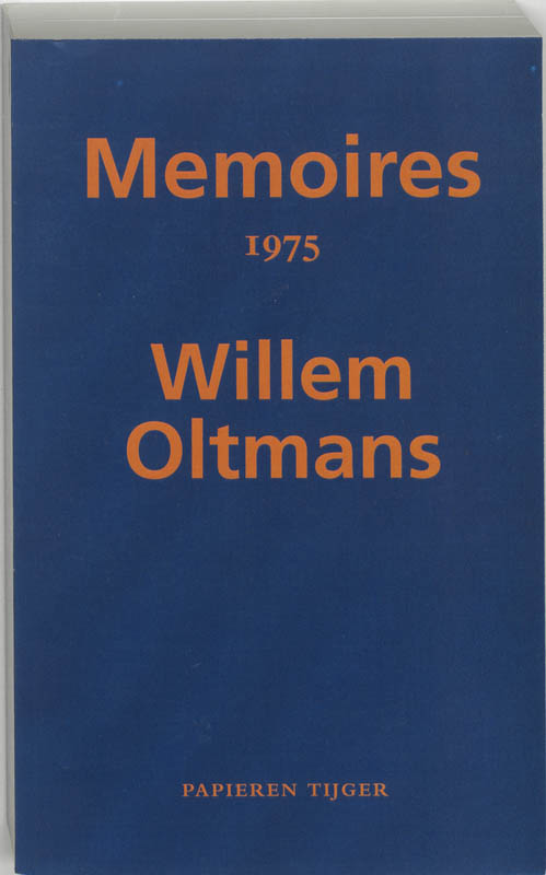 Omslag van Memoires 1975