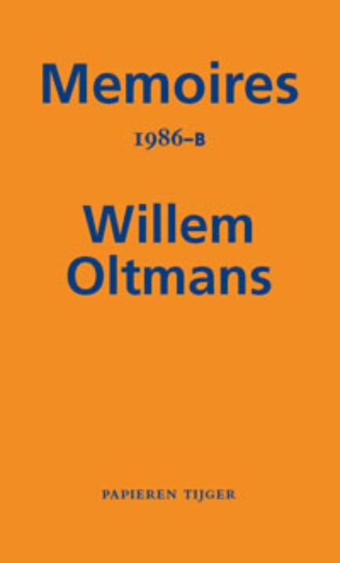 Omslag van Memoires 1986-B