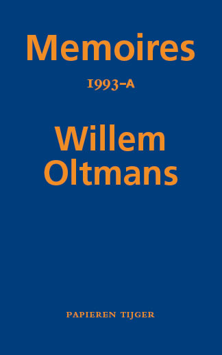 Omslag van Memoires 1993-A