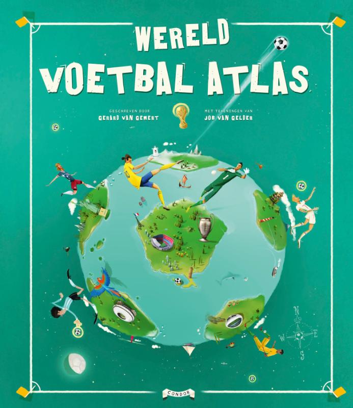 Omslag van Wereld voetbal atlas