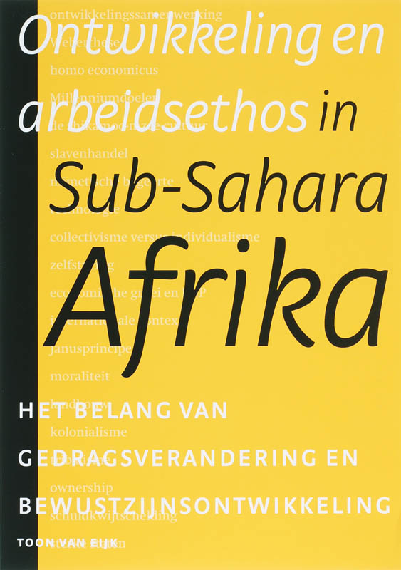 Omslag van Over ontwikkeling en arbeidsethos in sub-Sahara Afrika