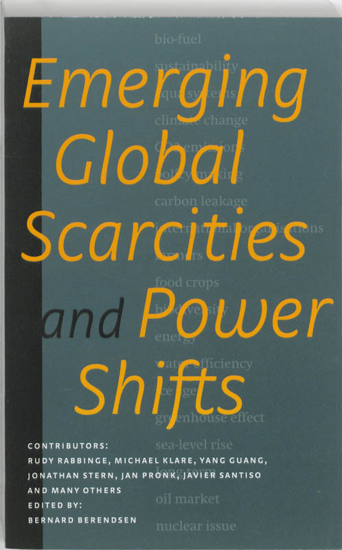 Omslag van Emerging global scarcities and power shifts