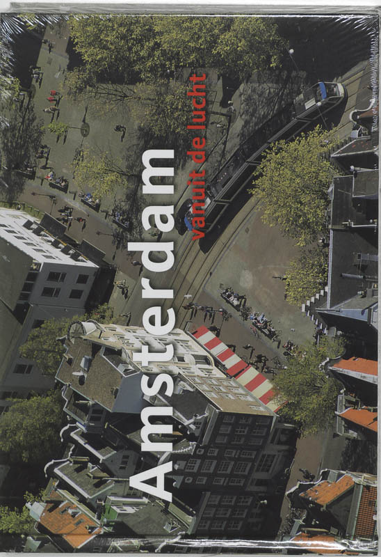 Omslag van Amsterdam vanuit de lucht