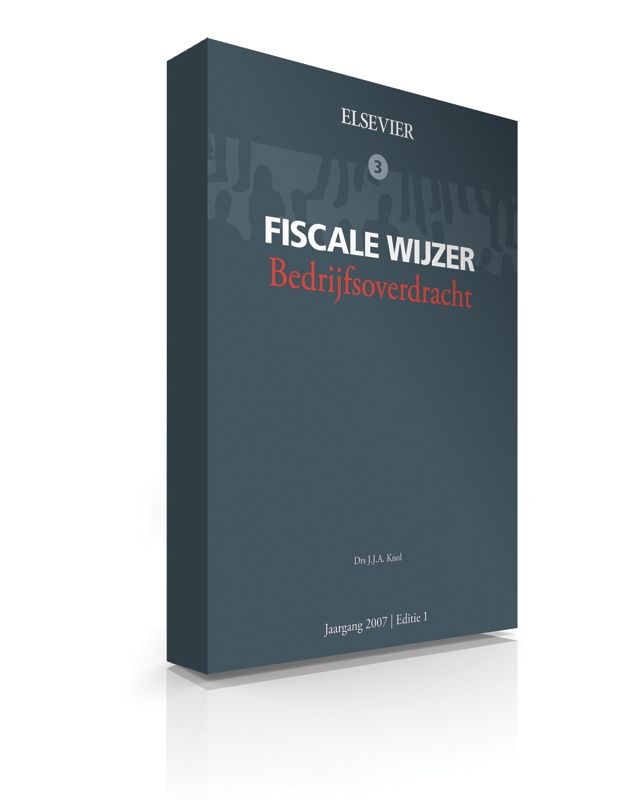 Omslag van Fiscale Wijzer Bedrijfsoverdracht